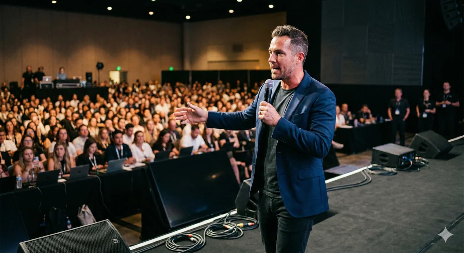 A graph showing higher engagement rates for smaller influencers compared to macro and mega influencers.