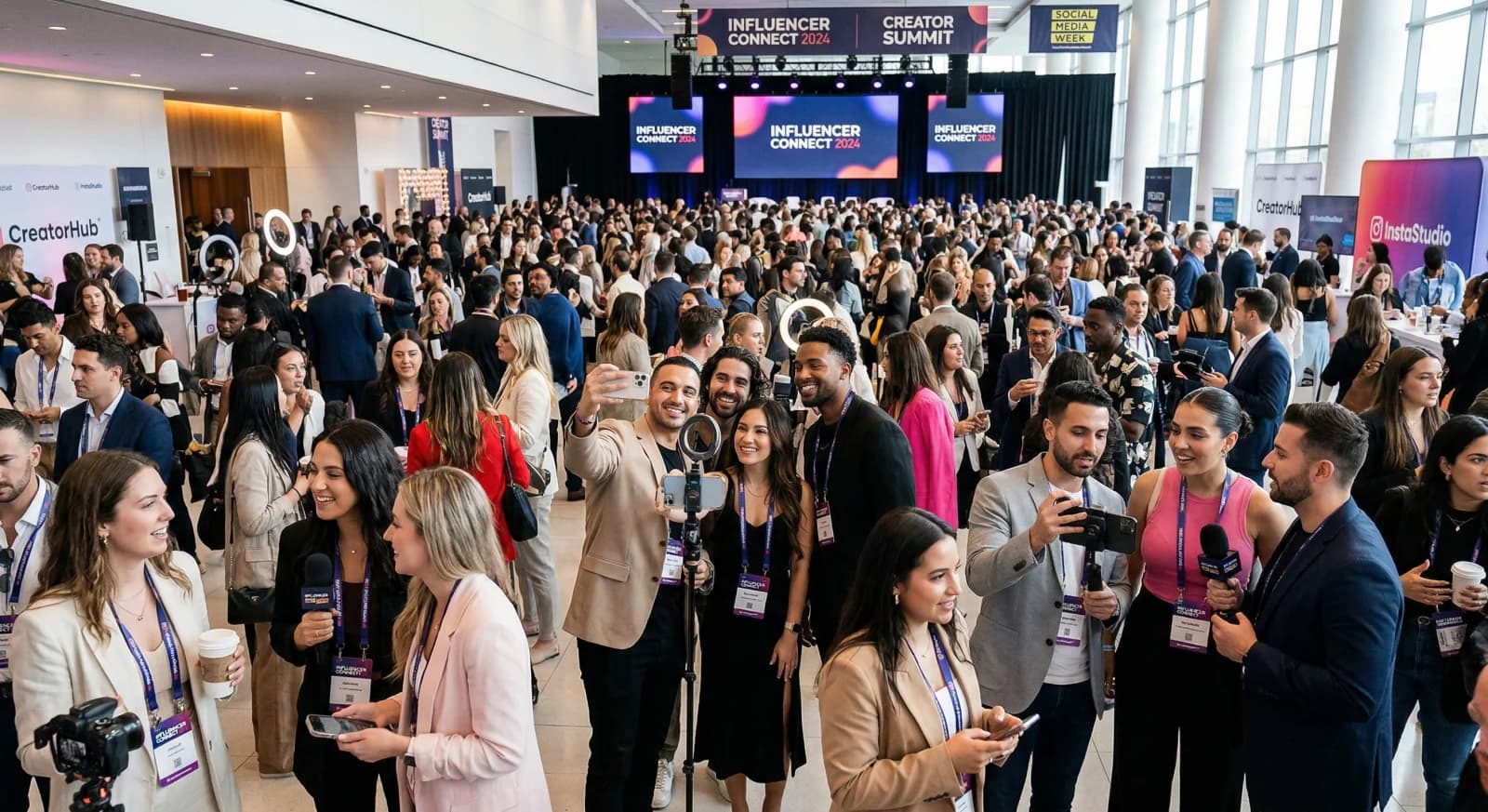 A visual blueprint showing five connected steps in an influencer seeding workflow.